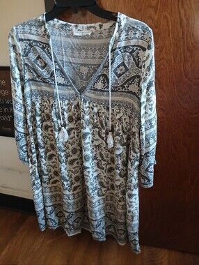 SPELL & THE GYPSY COLLECTIVE 'JOURNEY' tunic mini dress